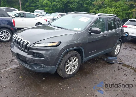2015 Jeep Cherokee Latitude из США, поврежденный, VIN 1C4PJMCB7FW534358